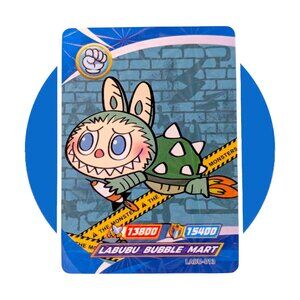 Labubu Game Collection Trading Card (WW13): Green Monster Turtle, LABU-013